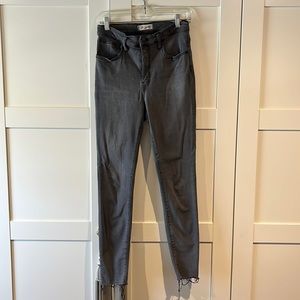 Gray High-rise Skinny Jeans!